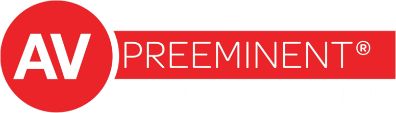 AV Preeminent peer rating from Martindale-Hubbell, Logan-Thompson, P.C.
